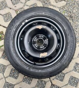Pneu s diskem - rezerva Skoda Fabia 5x100 - 15”