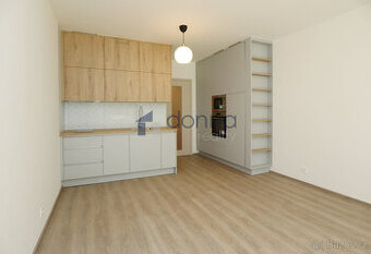 Pronájem ateliéru, 1+kk/T,zahrádka, 30m2, v přízemí novostav