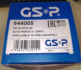 Kloub poloosy na Opel GSP 644005