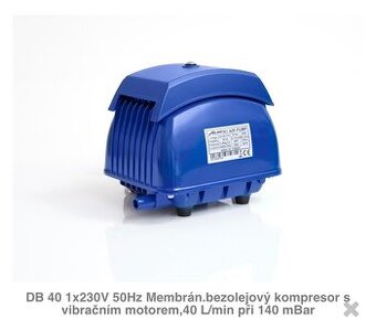 Air pump DB40 membránový kompresor vzduchová pumpa dmychadlo