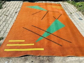 Kelim , kilim - Starý koberec 50-60 léta BRUSEL