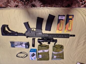AR15 Skeleton 13'' Mlok FREYA ALPHA Olive