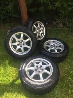 Alu kola 5x112 R16, 215/60 R16 zimní