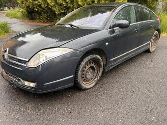 Citroen C6 2.7HDI , Pojízdné , bez STK ,kožené sedacky ,