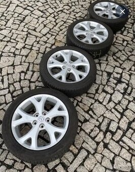 Krásná alu kola Mazda s pneu letní 7mm 205/50/17