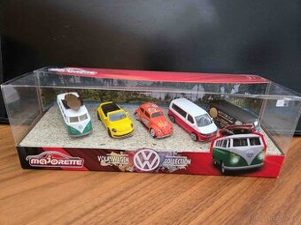 sada 5 autíček Majorette Volkswagen Collection - nová