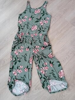 DÁMSKÝ LETNÍ KALHOTOVÝ OVERAL - vel.S/M  /zn.H&M