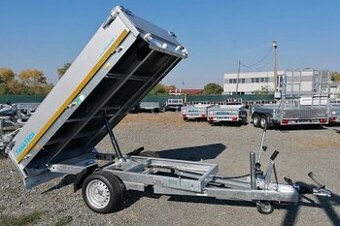Přívěs Eduard 2615 1-stranný sklápěč 1500kg kola 1