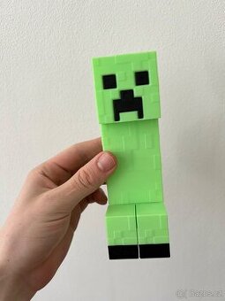 Minecraft svítící figurka creepera