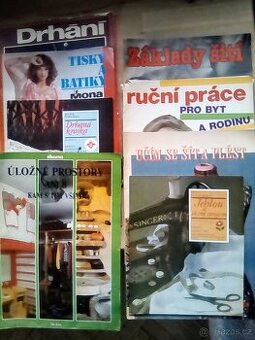 Starší časopisy o ručních pracích