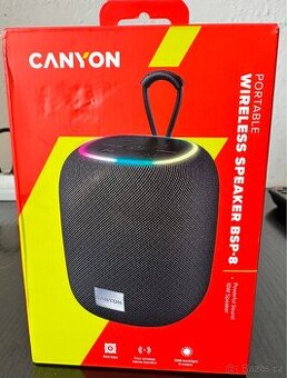 Prodám přenosný reproduktor Canyon BSP-8