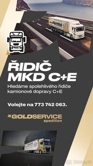 Řidič/ka vnitro/mezinárodní kamionové dopravy