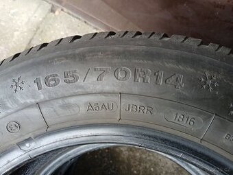 2ks zimní pneu 165/70 r14