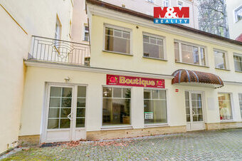 Pronájem obchodu 31m2 Mariánské Lázně, ulice Hlavní třída