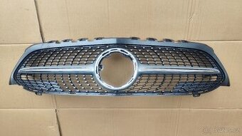 MERCEDES TŘÍDY A w177 MASKA MŘÍŽKA GRILL - STŘÍBRNÁ