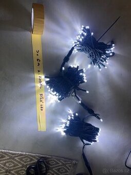 Vánoční světýlka, světelný řetěz, profi venkovní dekorace