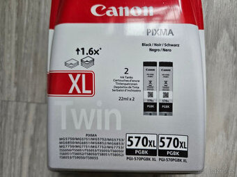 Cartridge Canon PGI-570XL PGBK , Twin-Pack - originální (2x)