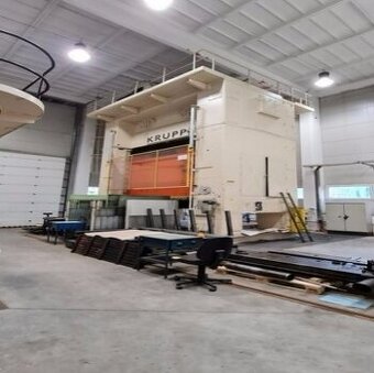 KRUPP PDqV 4 - 500, rok výroby 1972, použitý klikový lis