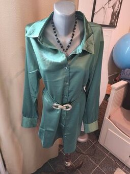 Nová krásná saténová blůza 2 xl