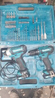 Aku set Makita vrtačka a rázový utahovák