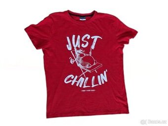 Pánské/chlapecké tričko se sněhulákem, vel. M