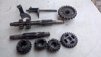 Převodovka, díly do převodovky Jawa, ČZ