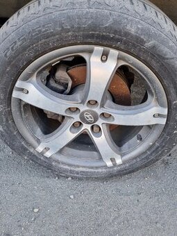 Hyundai tucson, rv 2009,alu kola 17"