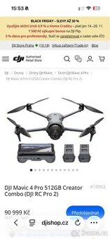 Dji mavic 4 pro creator combo 518gb