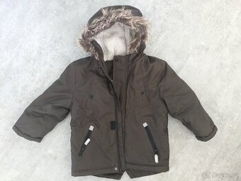 Zimní bunda - parka s kožíškem