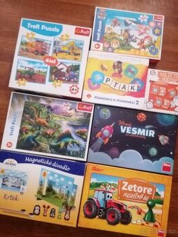 Puzzle a hry Top stav