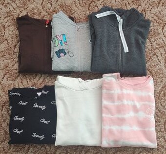 Dívčí mikiny vel 158