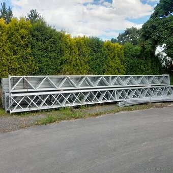 Pozinkované vazniky 9.5 m . Jekl 60 x 40 x 2.5 mm