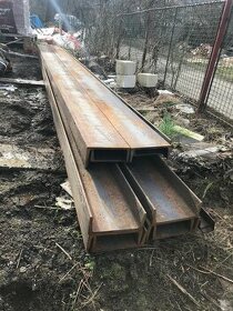 ocelové nosníky, traverzy U 200