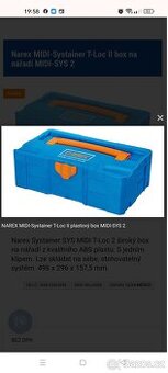 Koupím Systainer MIDI T-LOC 2 NAREX