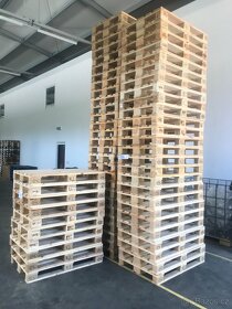 EUROpalety - světlé nepoškozené, tmavší s malým poškozením