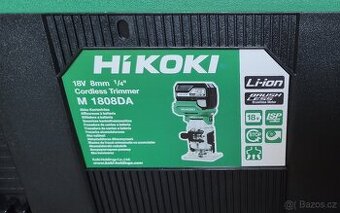 Hikoki M1808DA W2Z ohraňovací frézka bez aku