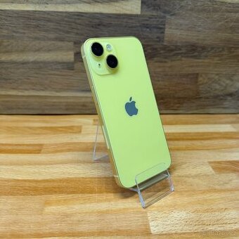 iPhone 14 128GB, žlutý (rok záruka)