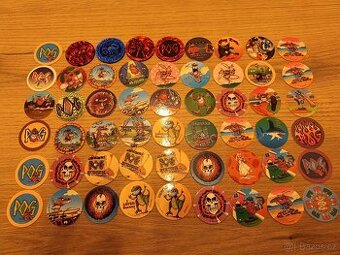 Pogy 125ks nové, nehrané, z otevřených balíčků