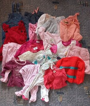 Divci oblečení mix (jaro/léto) vel. 62