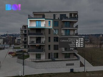 Pronájem bytu 2+kk, 72,5 m², ul. F. X. Riepla, Ostrava