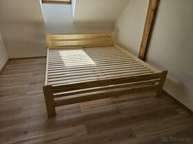 Prodám nové zvýšené postele s roštem 180x200cm - 1