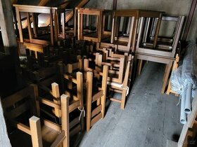 Stoly a židle- kvalitní