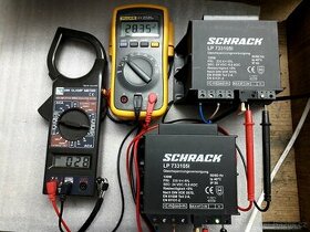 Schrack 3x transformátory 230VAC; 24VDC.