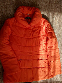 dámská zimní oranžová bunda