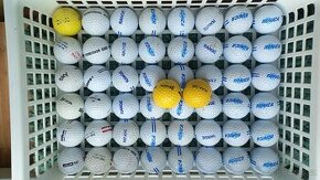 Golfové míčky/golf 1ks/10Kč hrané použité levně