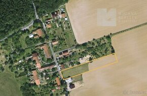 Prodej stavebního pozemku 3900 m2, Vavřinec - Nové Dvory - 1