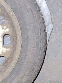 Sada zimních pneu s diskama Polaris 5, 195/65 R15 T