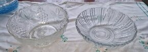 Misky , tácy , talíře - sklo/porcelán