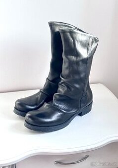 Kožené ankle boots BOUU ( nové bez cenovky) Vel 38 - 1