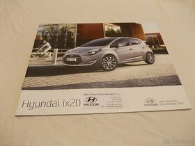 HYUNDAI ix20 --- český prospekt - 1